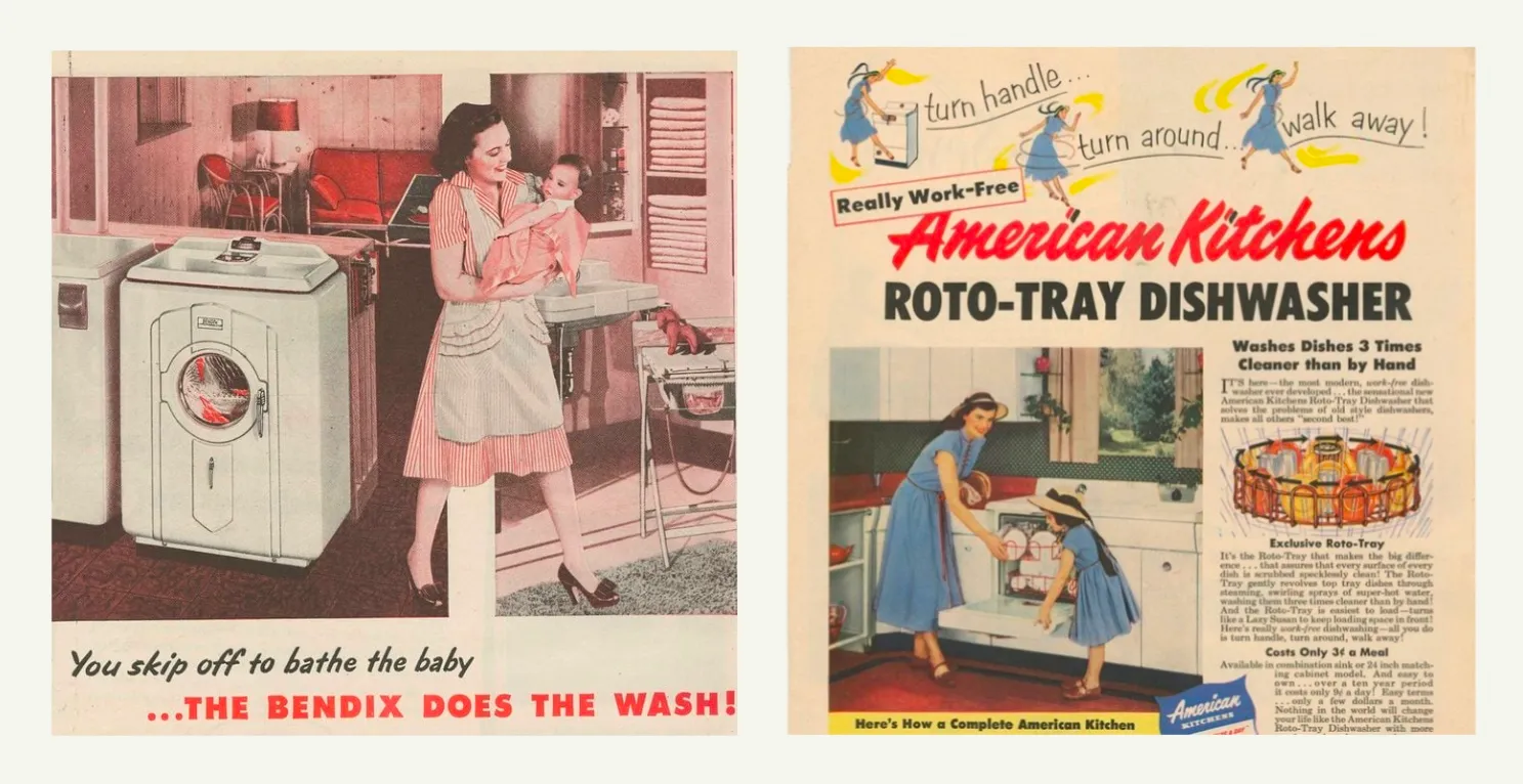 Vintage ads courtesy of Taste of Home.